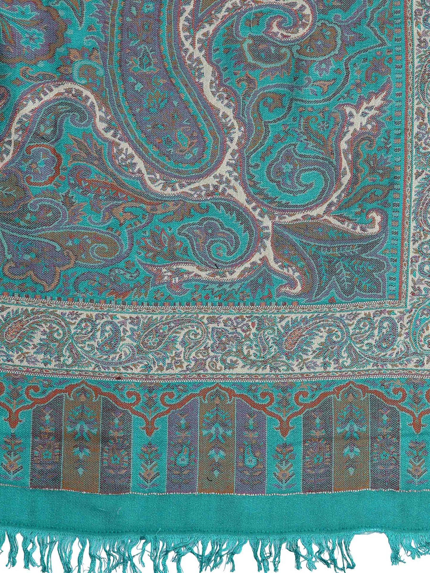 Pashtush India 100x200 Pashtush Womens Antique Heritage Design, Jamawar Ethnic Shawl