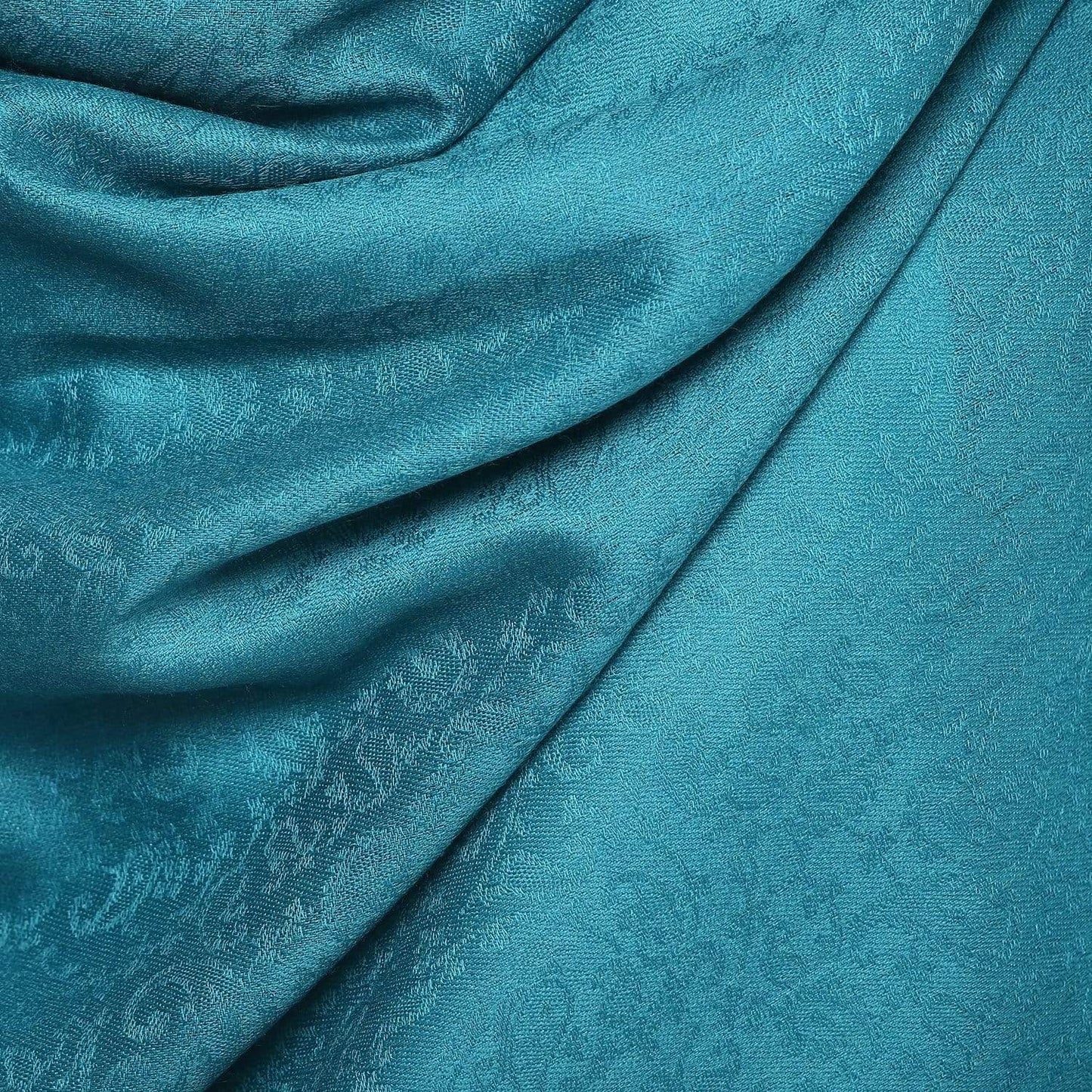 Pashtush Shawl Store Stole Pashtush Womens Paisley Weave Scarf, Soft and Warm, Luxury Wool - Arabic Blue