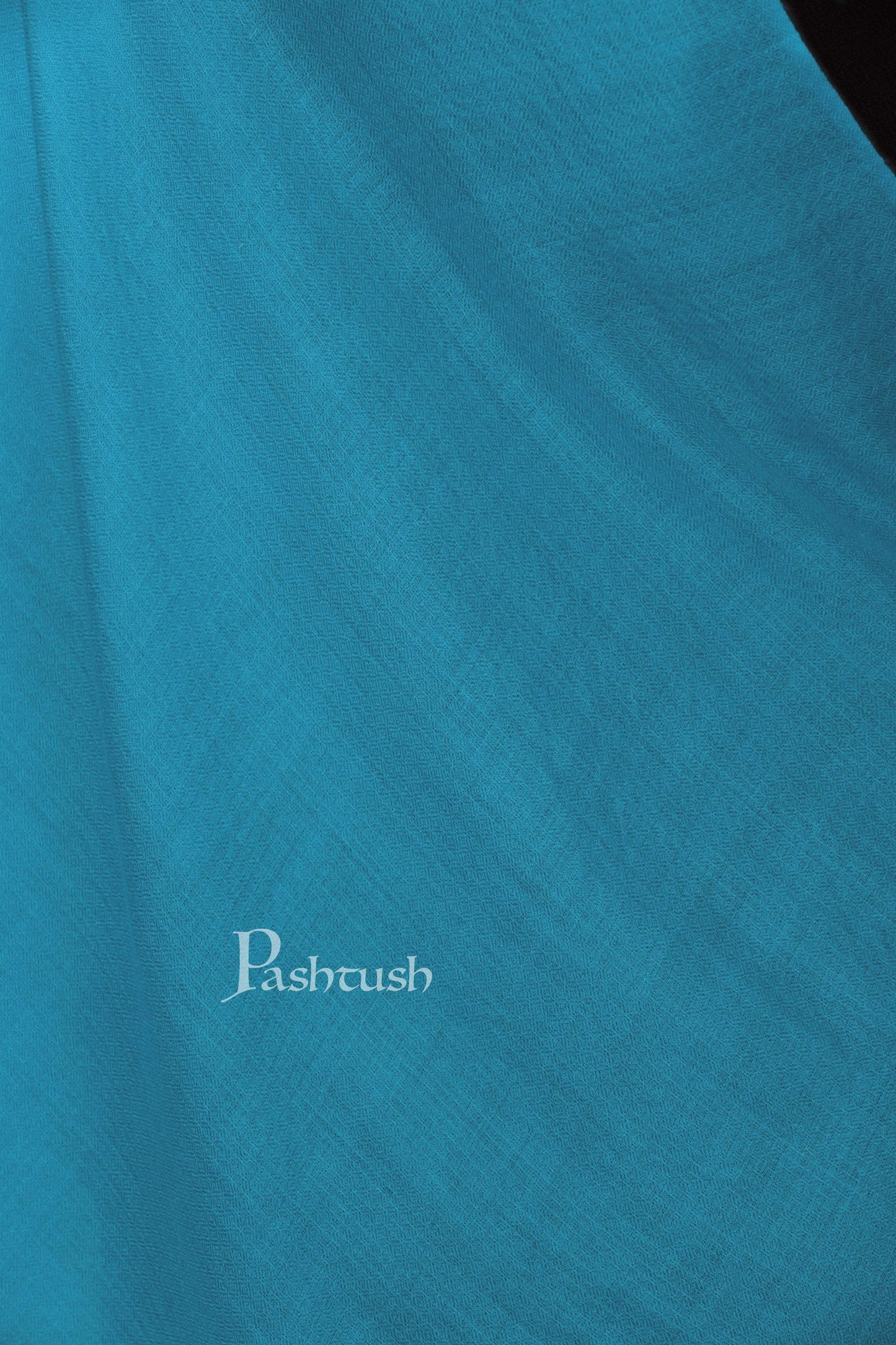 Pashtush India 70x200 Pashtush Womens Softest Rich Cashmere Scarf, With Diamond Weave, Carolina Blue