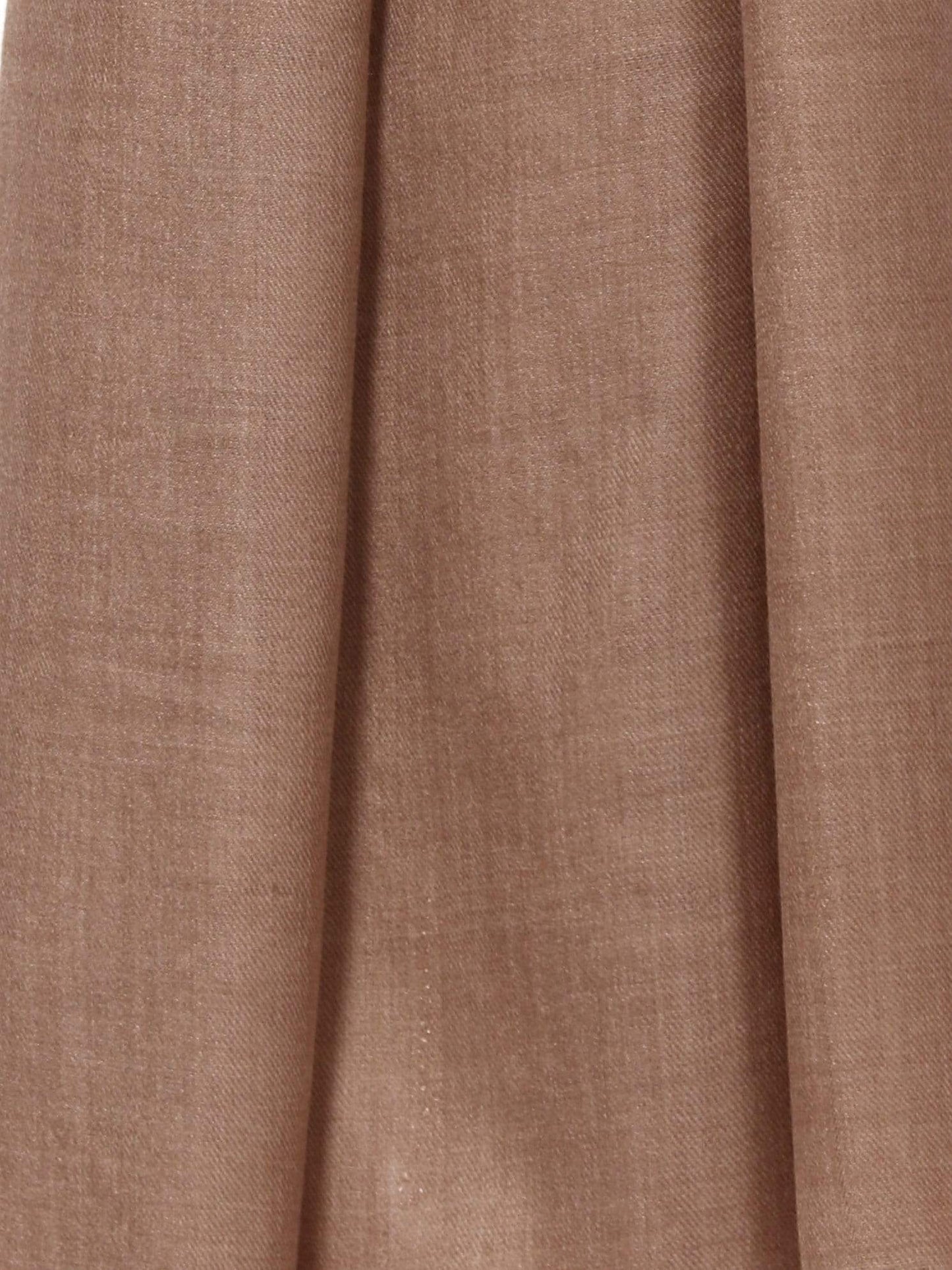 Pashtush Store Shawl Mens Blended Wool (50%) Ring Shawl, light weight, Taupe