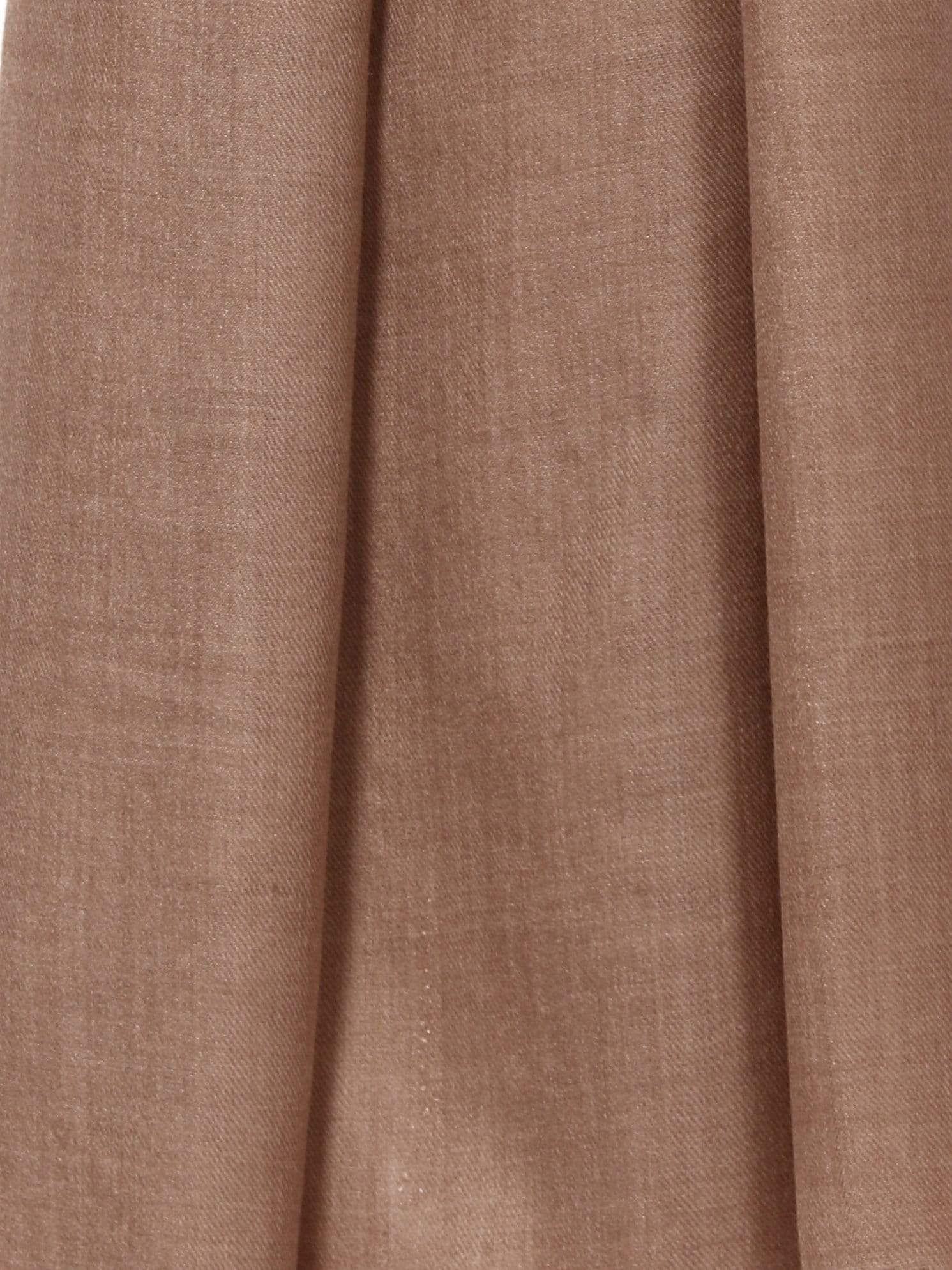 Pashtush Store Shawl Mens Blended Wool (50%) Ring Shawl, light weight, Taupe