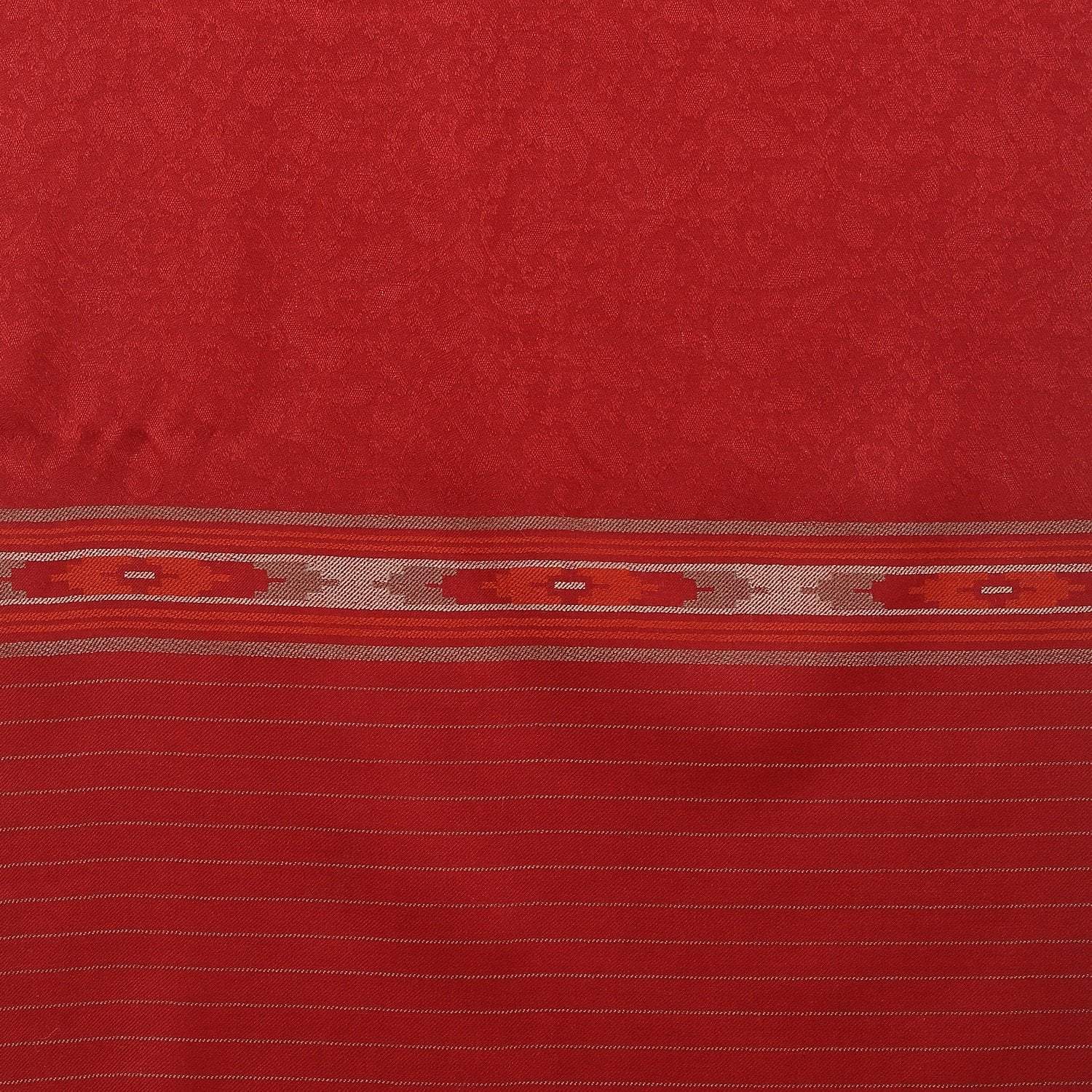 Pashtush Shawl Store Shawl Pashtush Fine wool shawl for women with kullu weave, Maroon