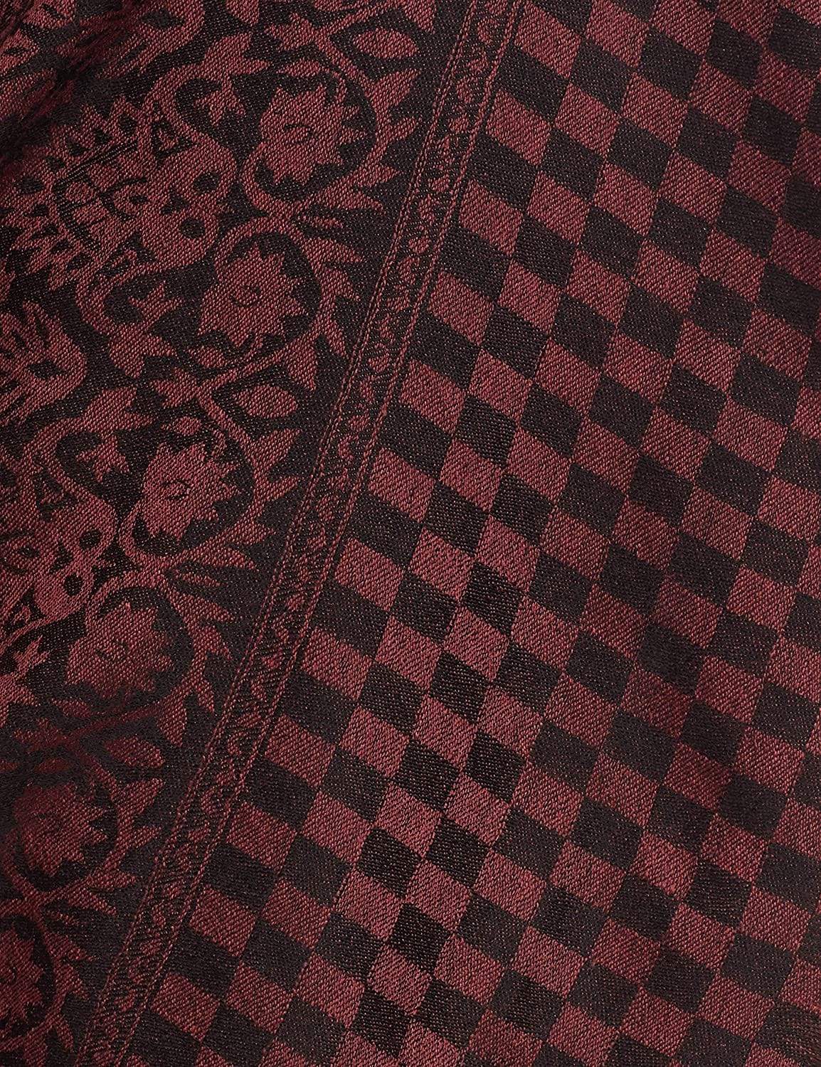 Pashtush India 70x200 Pashtush Mens Fine Wool Stole, Cardinal Red