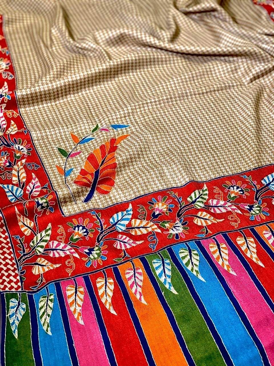 Pashtush Shawl Store Shawl Pashtush Mens Handwork Handpainted Kalamkari Shawl