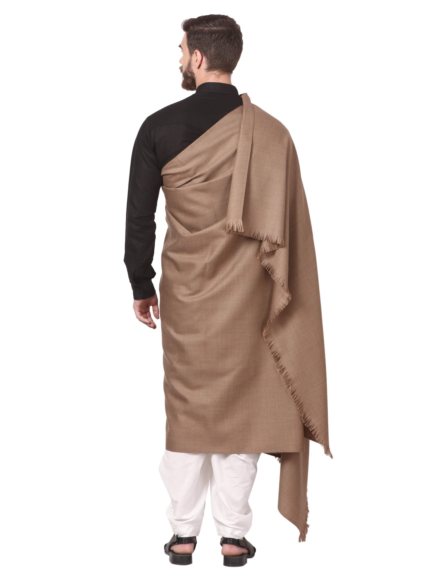 Pashtush India 127x254 Pashtush Mens Lohi, Extra Warm With Woolmark Certificate, Thick Weave