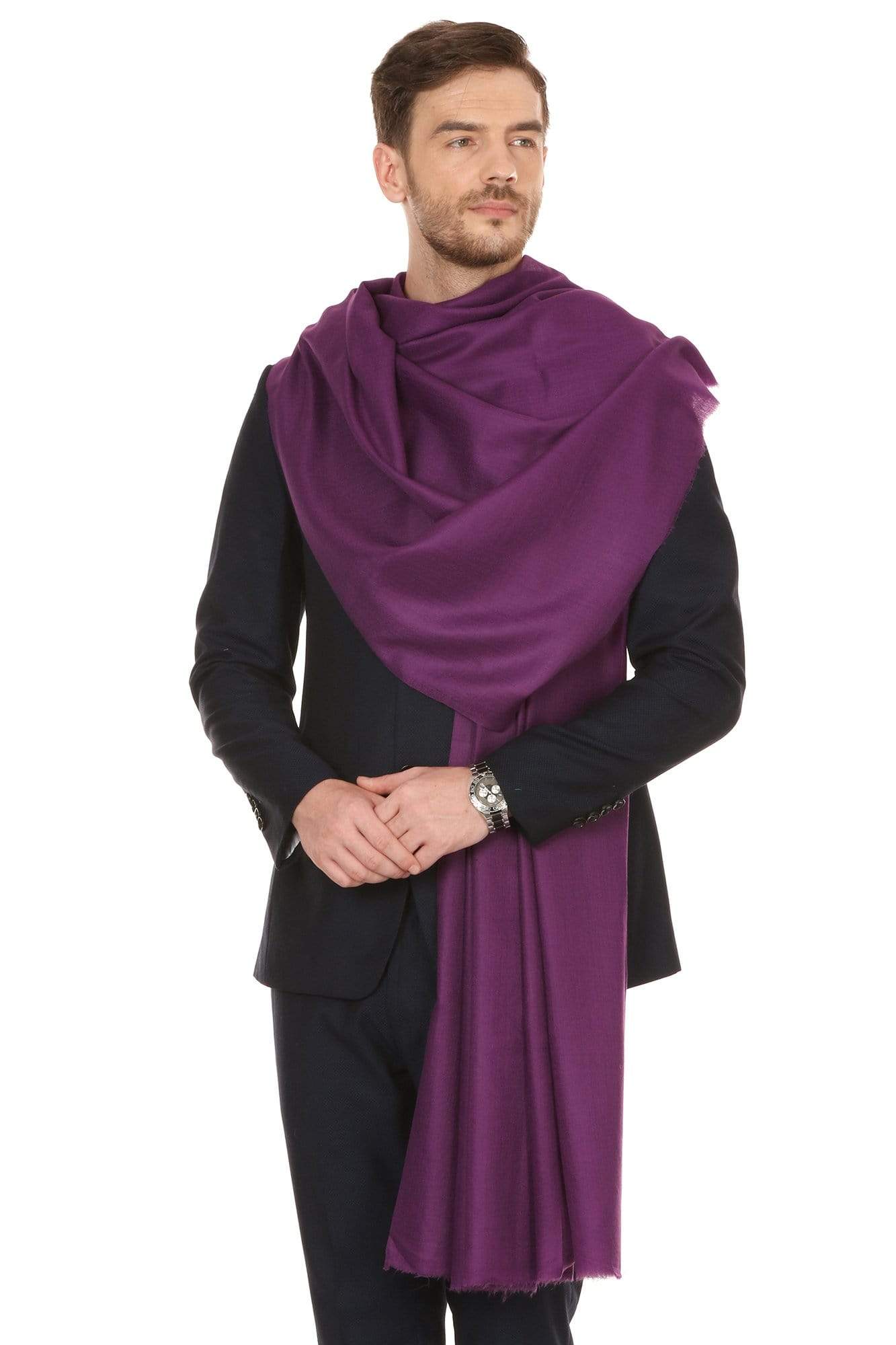 Pashtush Shawl Store Shawl Pashtush Royal and Classy Fine Wool Mens Stole