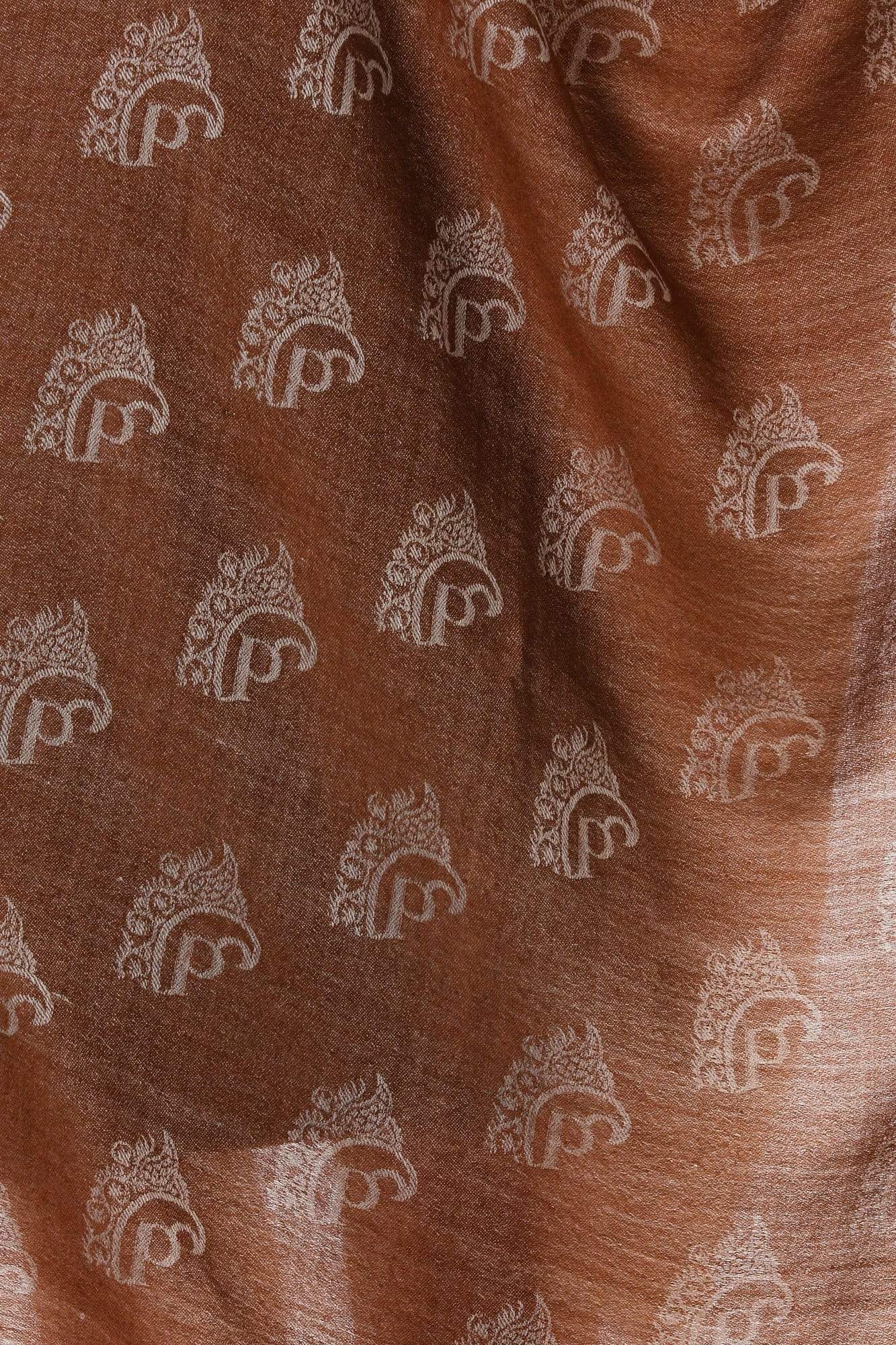 Pashtush India 70x200 Pashtush Signature Scarf, Fine Wool Luxury Design Scarf, Stole, Weaving Design For Women