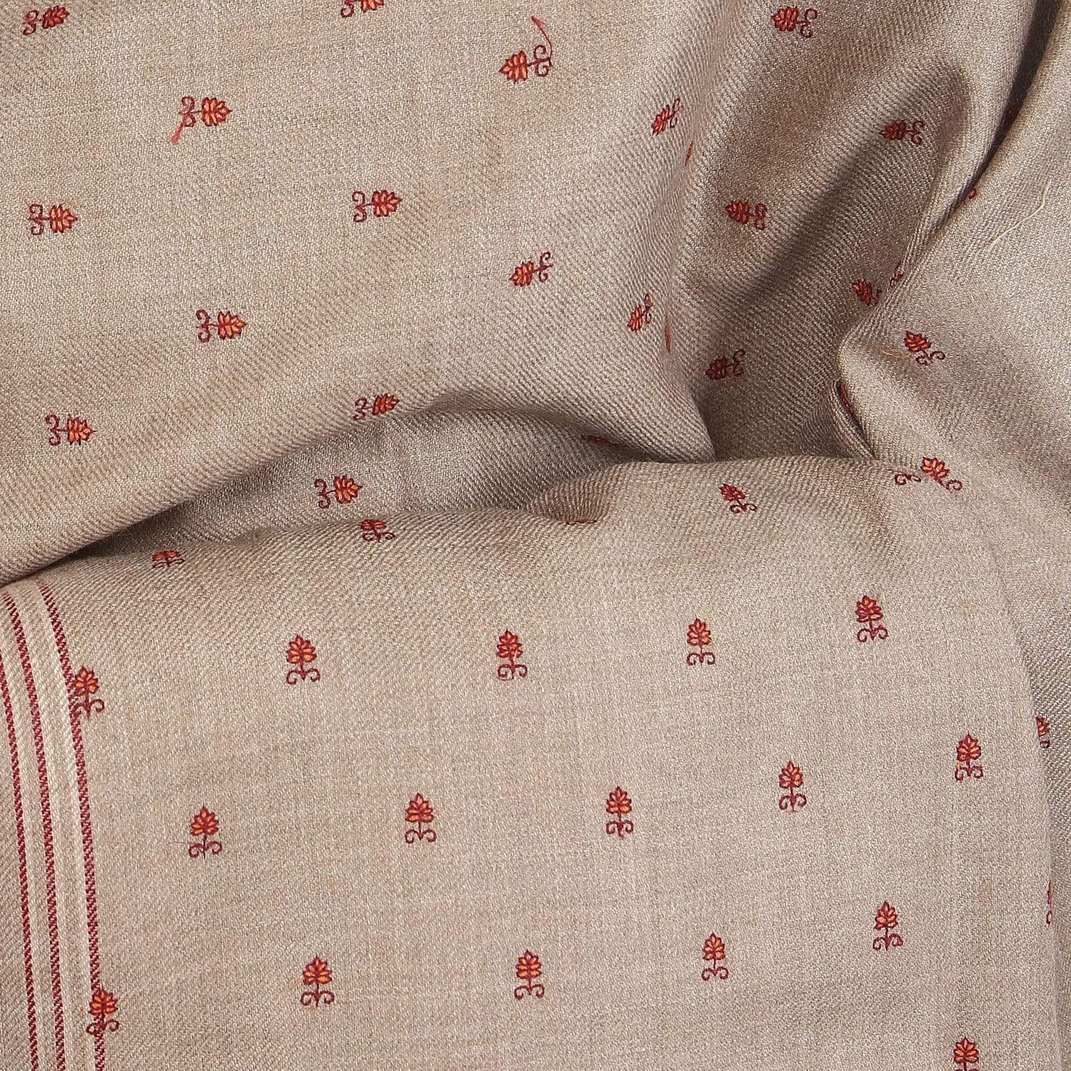 Pashtush Shawl Store Shawl Pashtush Women's Kashmiri Embroidery Shawl, Jacquard palla, Needlework