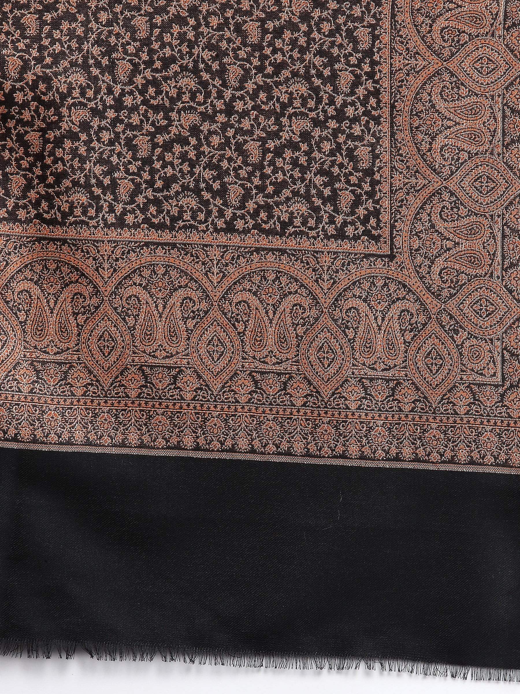 Pashtush India 100x200 Pashtush Women's Kashmiri Shawl, Faux Pashmina Design