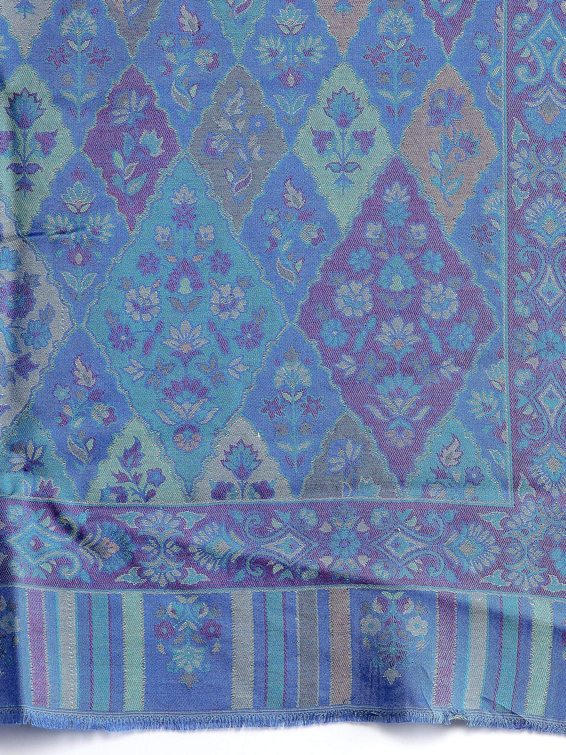 Pashtush India 70x200 Pashtush Women's Paisley Design, Soft Bamboo Scarf, Multi Coloured