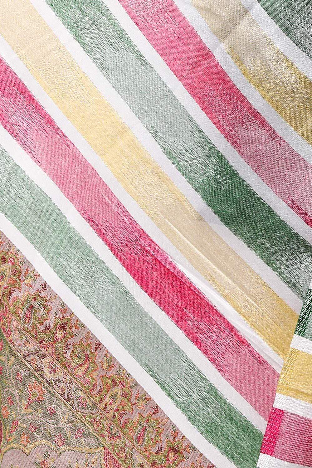 Pashtush Shawl Store Stole Pashtush Women's Scarf, Soft Bamboo Stole, Multicoloured