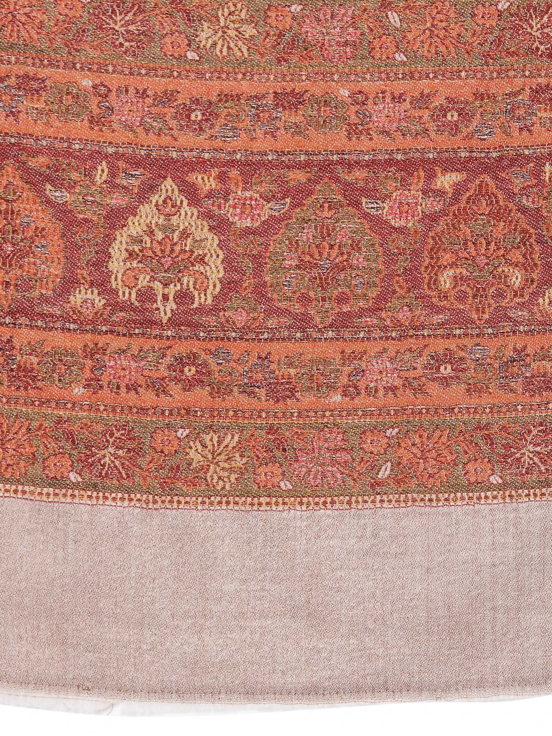 Pashtush India 70x200 Pashtush Women's Silk-Wool, Soft Reversible Stole