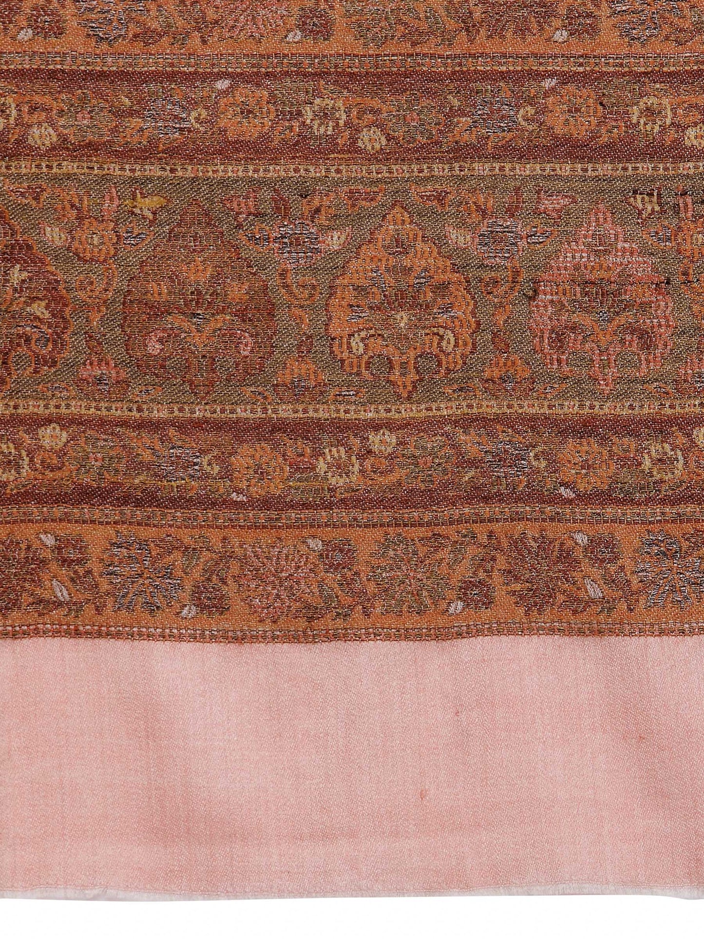 Pashtush India 70x200 Pashtush Women's Silk-Wool, Soft Reversible Stole