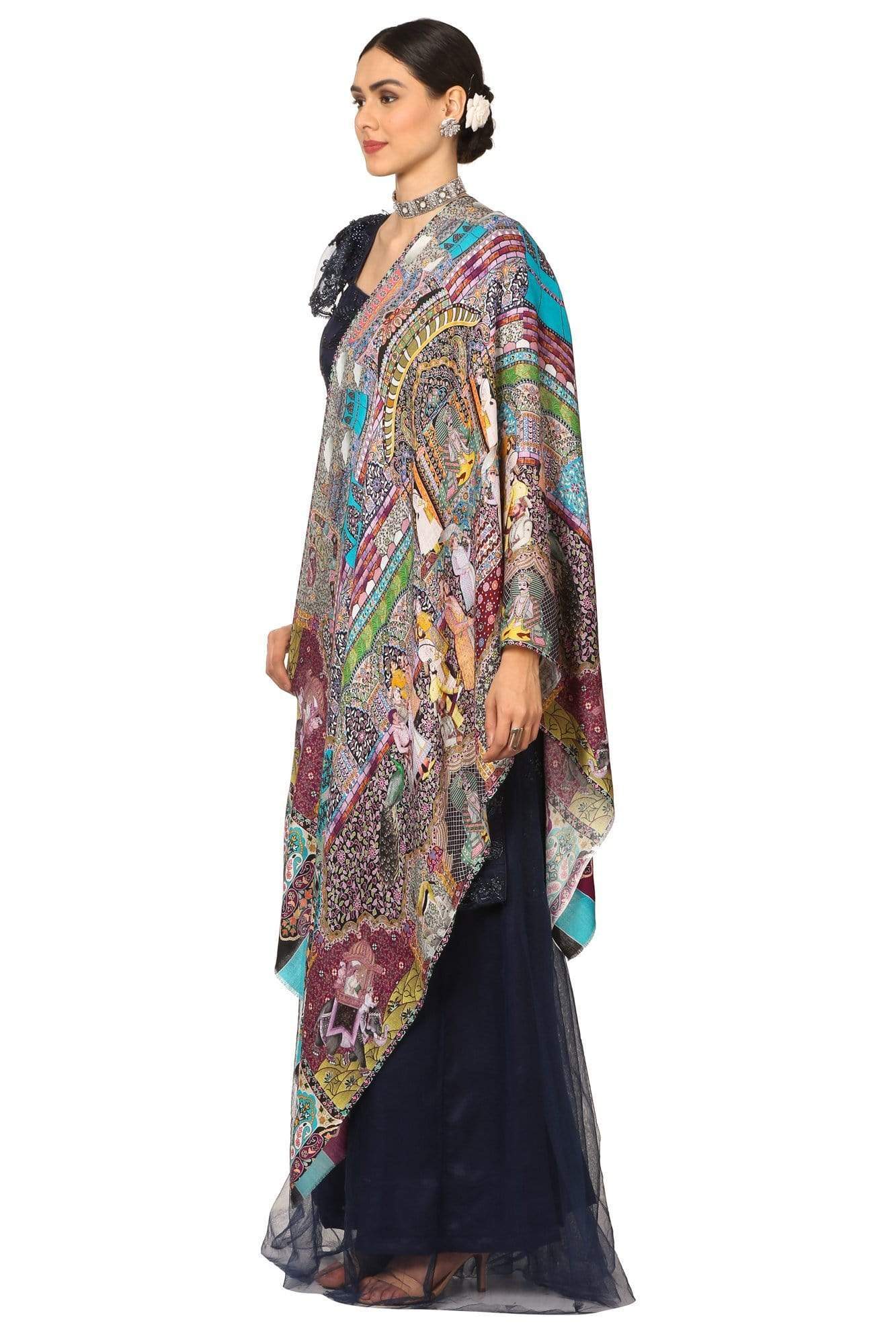 Pashtush India 70x200 Pashtush Women's Soft Bamboo Scarf, Casual Shawls, Stoles, Wraps (soft Bamboo) - Darbar