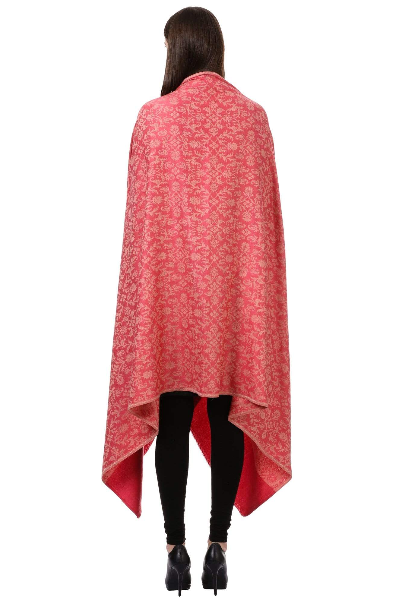 Pashtush India 100x200 Pashtush Women's Soft Bamboo Shawl, Thick and Warm
