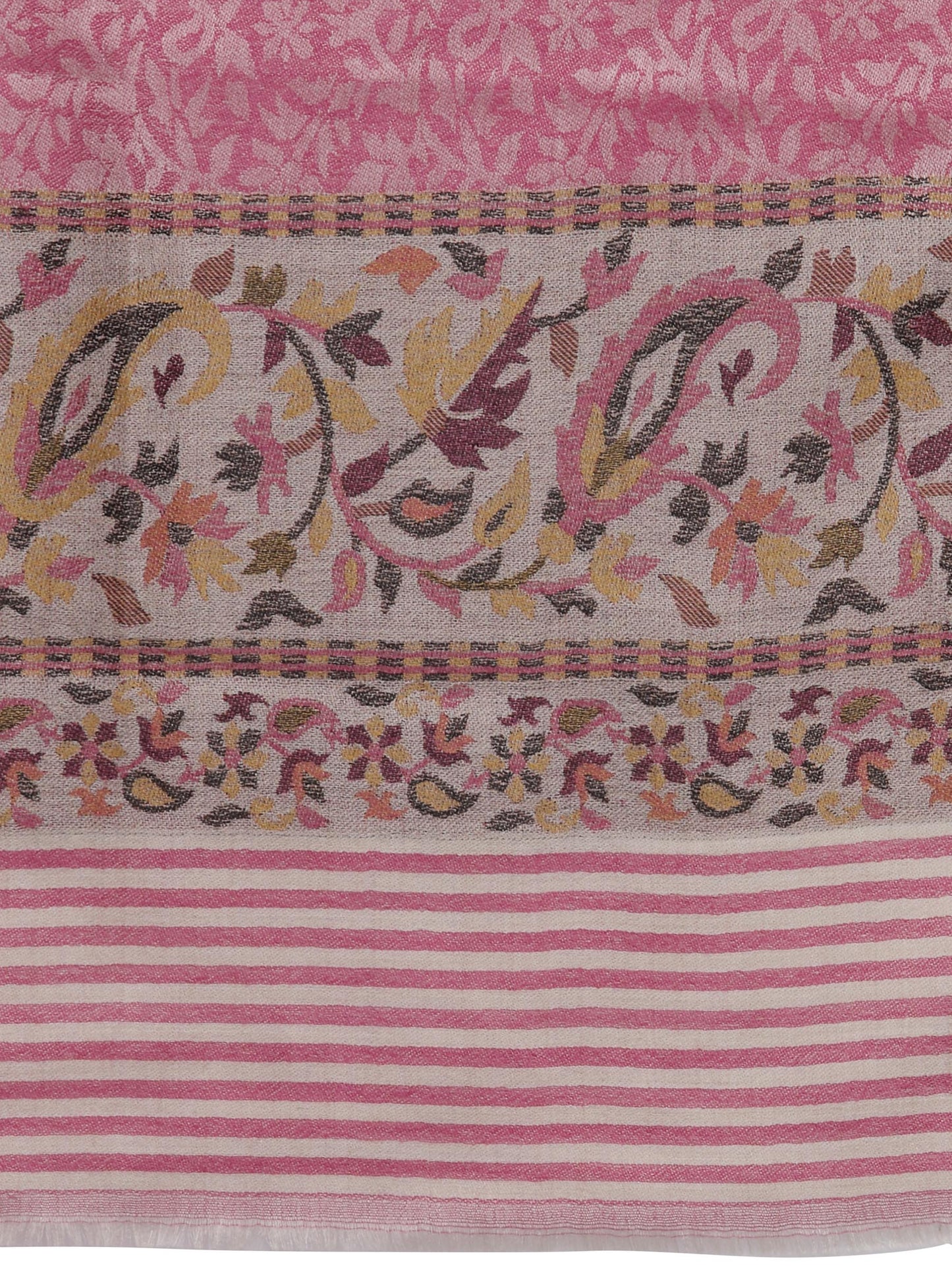 Pashtush India 100x200 Pashtush Women's Soft Wool Cashmere Blended Shawl, Ethnic Palla