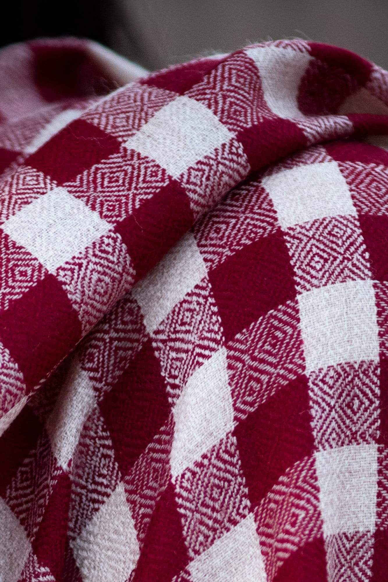 Pashtush India 100x200 Pashtush Womens Check Shawl, Ultra soft Wool, Full Size