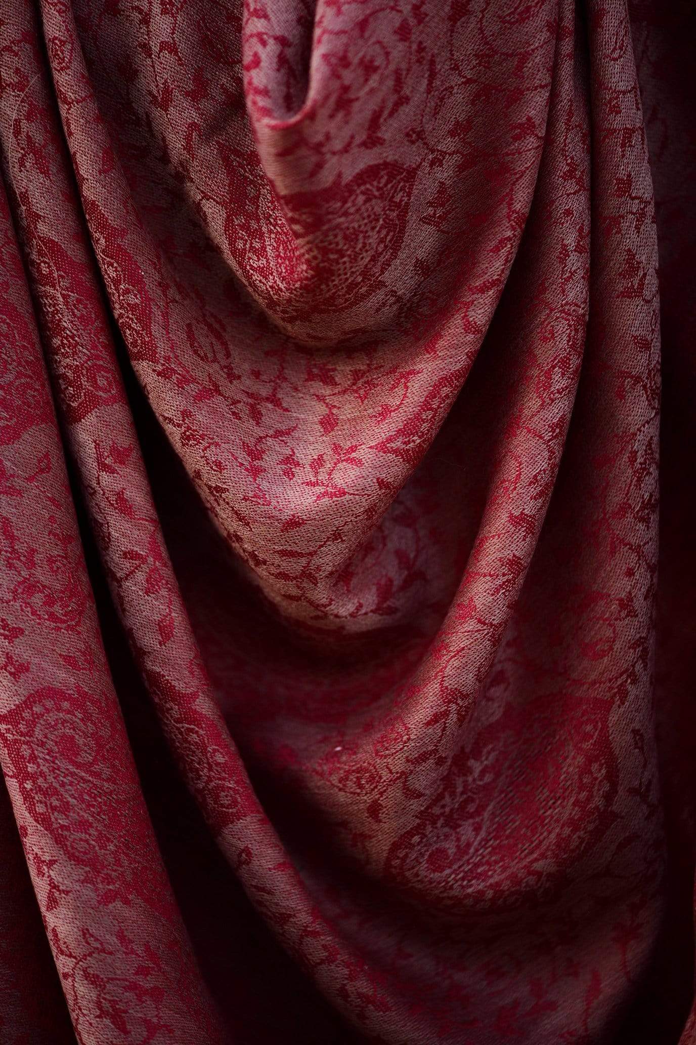 Pashtush Shawl Store Shawl Pashtush Womens Extra Fine Wool Shawl, Jacquard, Soft, Warm and Ultra Light Weight