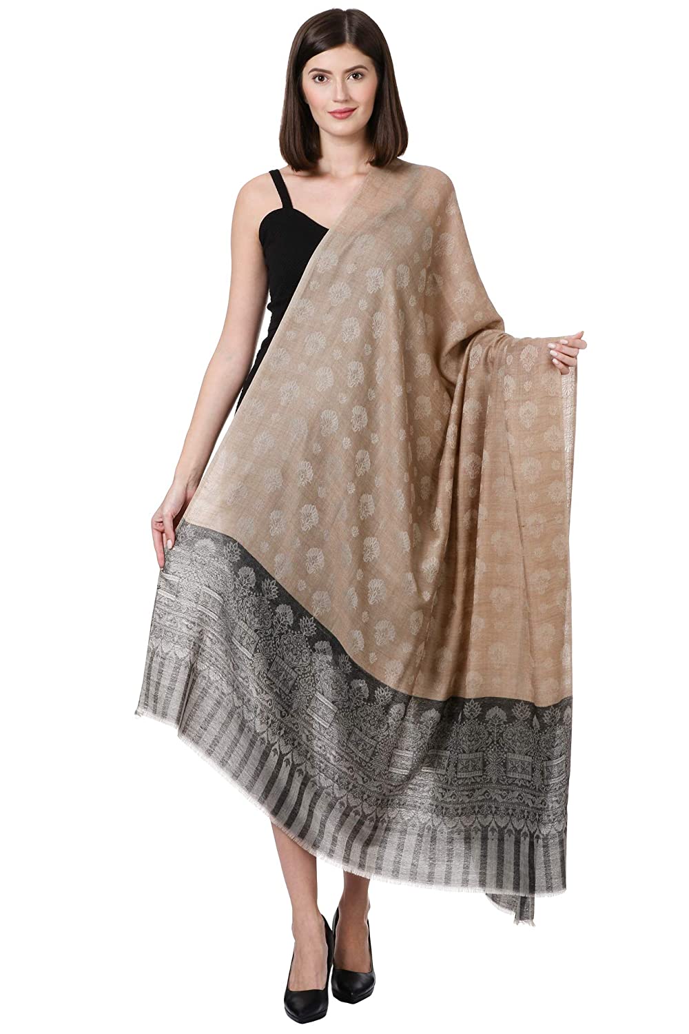 Pashtush Shawl Store Shawl Pashtush Womens Fine Wool Shawl, Auburn