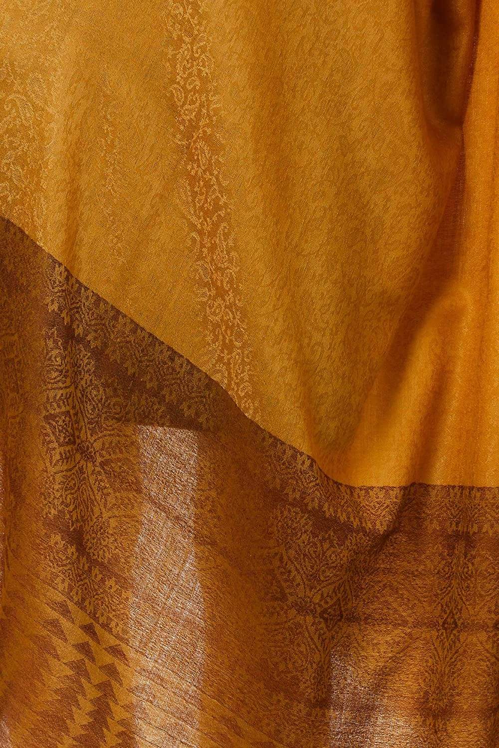 Pashtush Shawl Store Shawl Pashtush Womens Fine Wool Shawl, Marigold