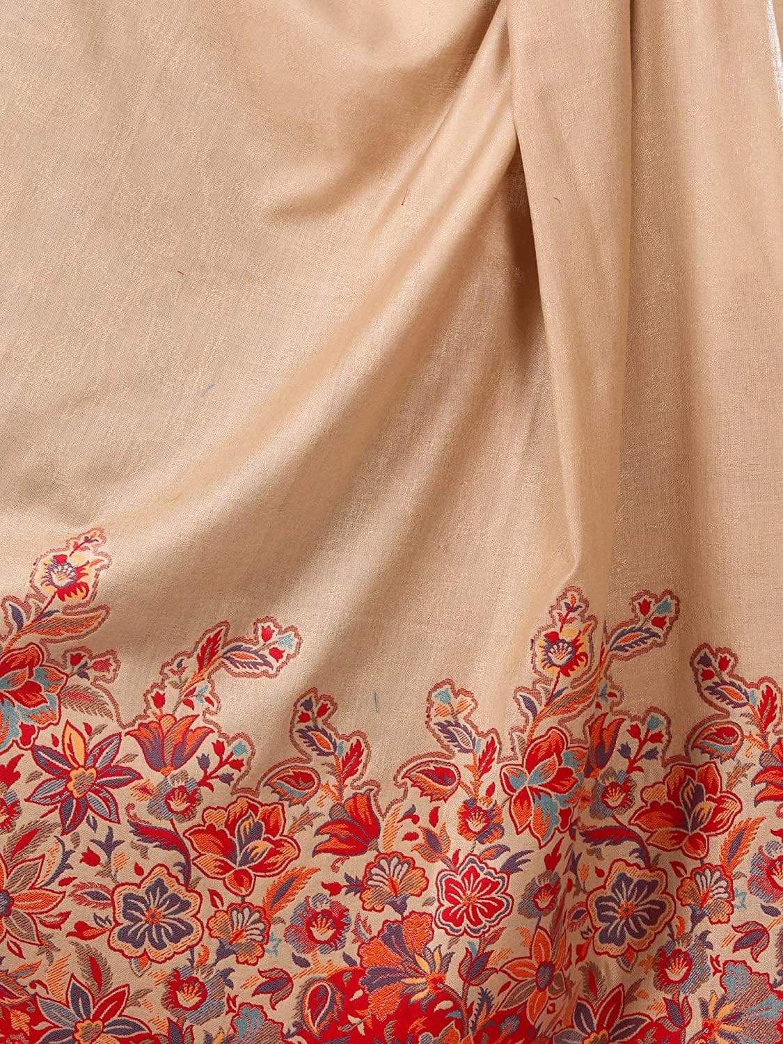 Pashtush Shawl Store Shawl Pashtush womens Floral Jacquard Shawl, Faux Pashmina floral