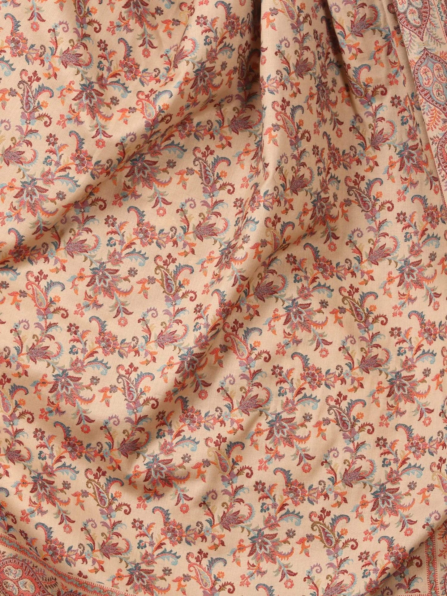 Pashtush India 100x200 Pashtush womens Kaani Shawl, Faux Pashmina, Soft and Warm (taupe)