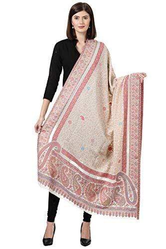 Pashtush Store Shawl Pashtush Womens Kashmiri Shawl,"Rich Garden Aesthic" Design, Inspired by Vintage Jamawar Shawls, Faux Pashmina Shawls, Soft and Warm