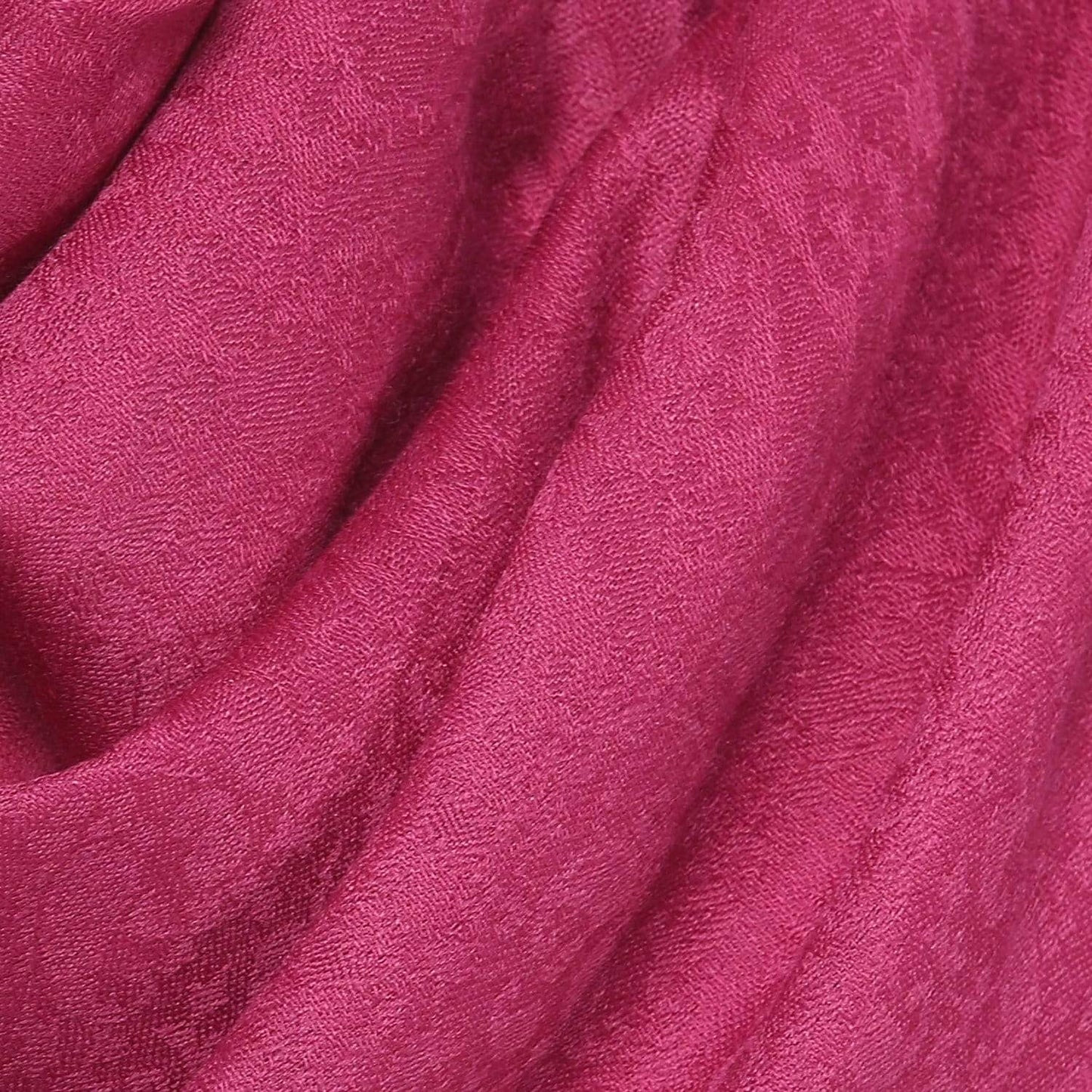 Pashtush Shawl Store Stole Pashtush Womens Paisley Weave Scarf, Soft and Warm, Luxury Wool - Crazy Pink