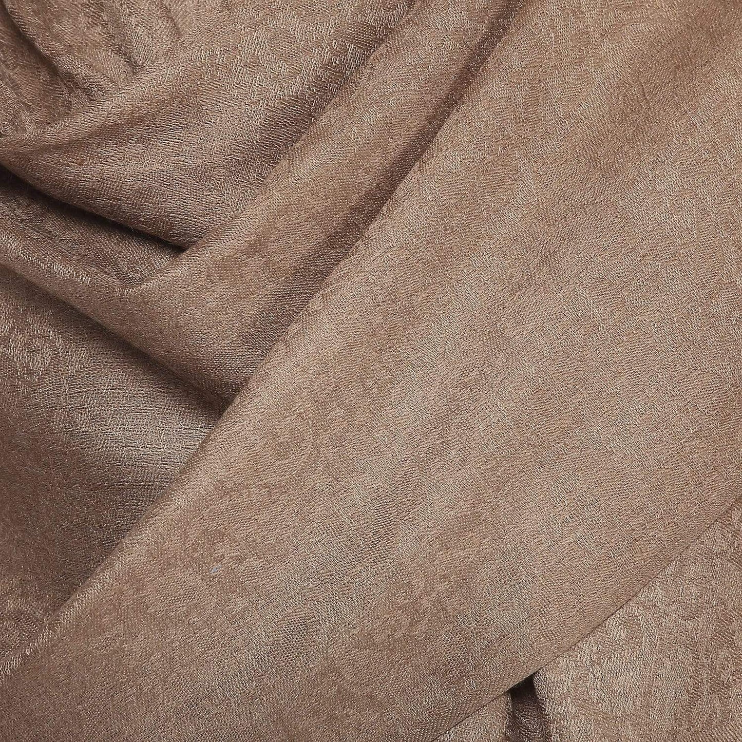 Pashtush Shawl Store Stole Pashtush Womens Paisley Weave Scarf, Soft and Warm, Luxury Wool - light Beige
