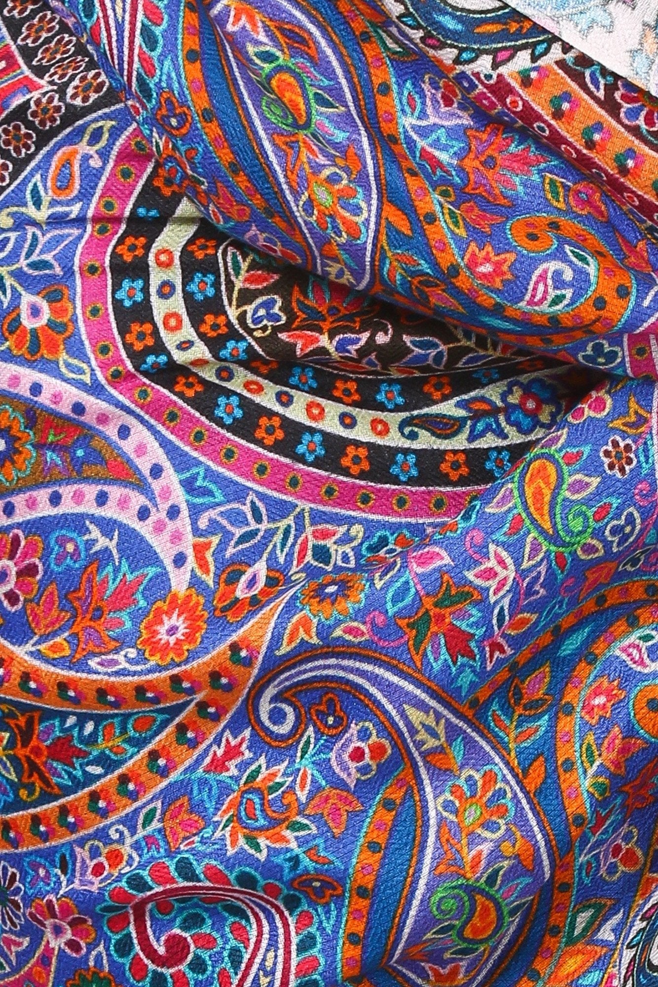 Pashtush Shawl Store Stole Pashtush Womens PRinted Bamboo Scarf, Stole, Multicolored