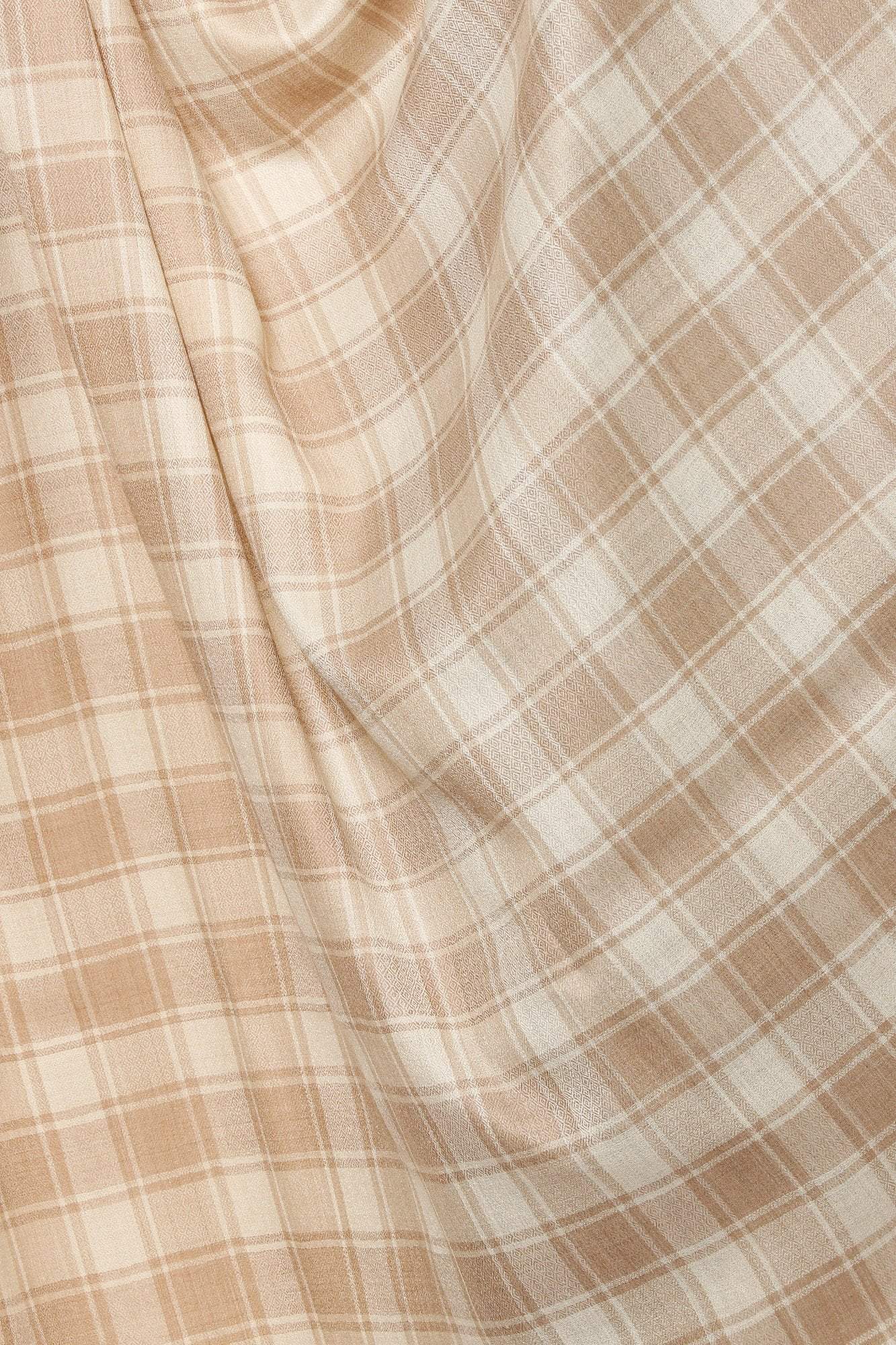 Pashtush Store Shawl Pashtush Womens Shawl, Ultra Soft  Wool Shawl Check Design,  Shawl