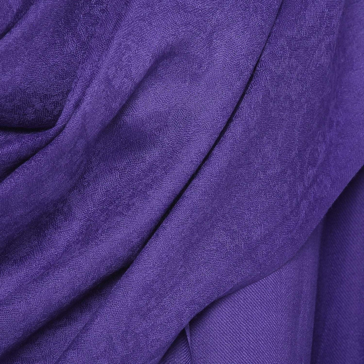 Pashtush India Stole Pashtush Womens Stole, Fine Wool Scarf, Paisley Jacquard Weave, Purple
