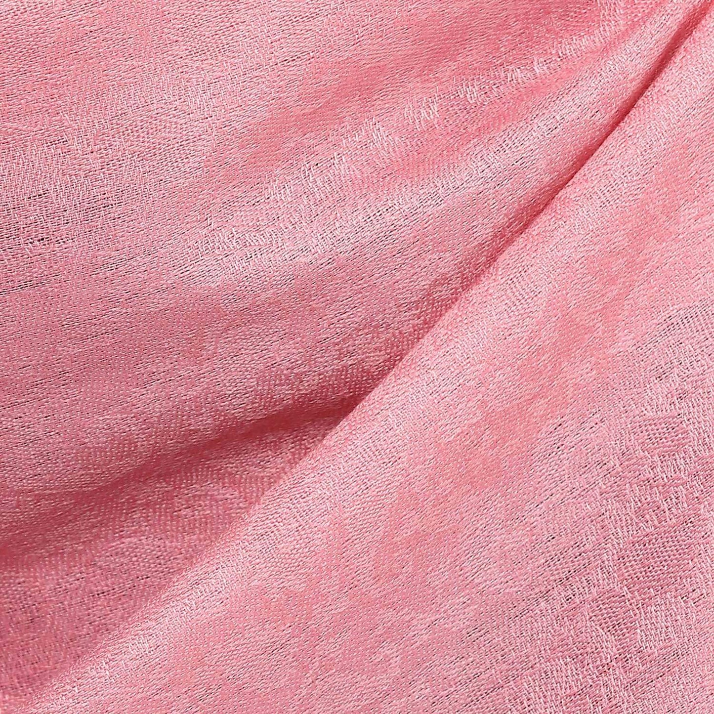 Pashtush India Stole Pashtush Womens Stole, Fine Wool Scarf, Paisley Jacquard Weave, soft Pink