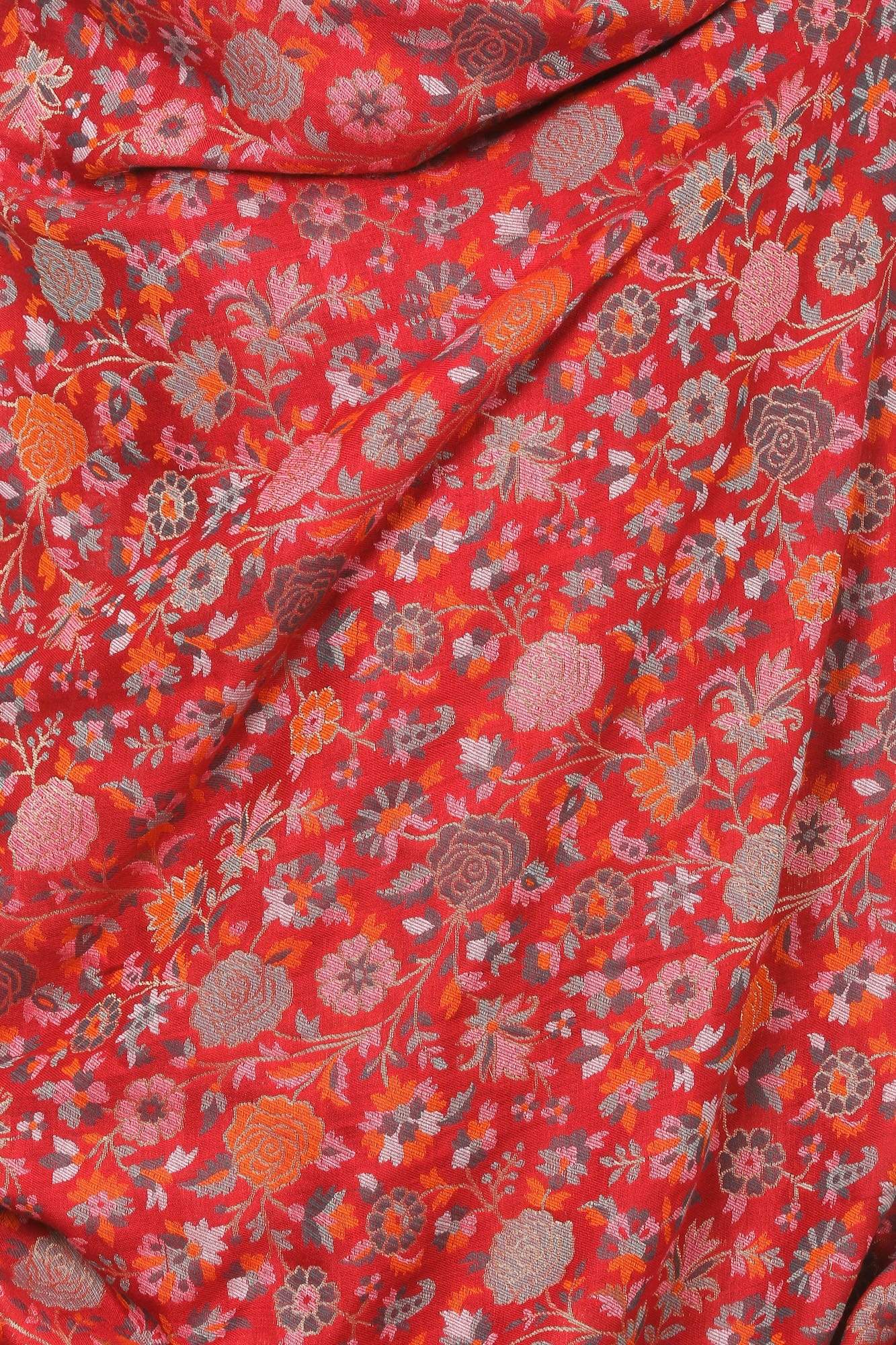 Pashtush Store Shawl Pashtush Womens Woven Kaani Shawl, Woollen, Faux Pashmina Shawl