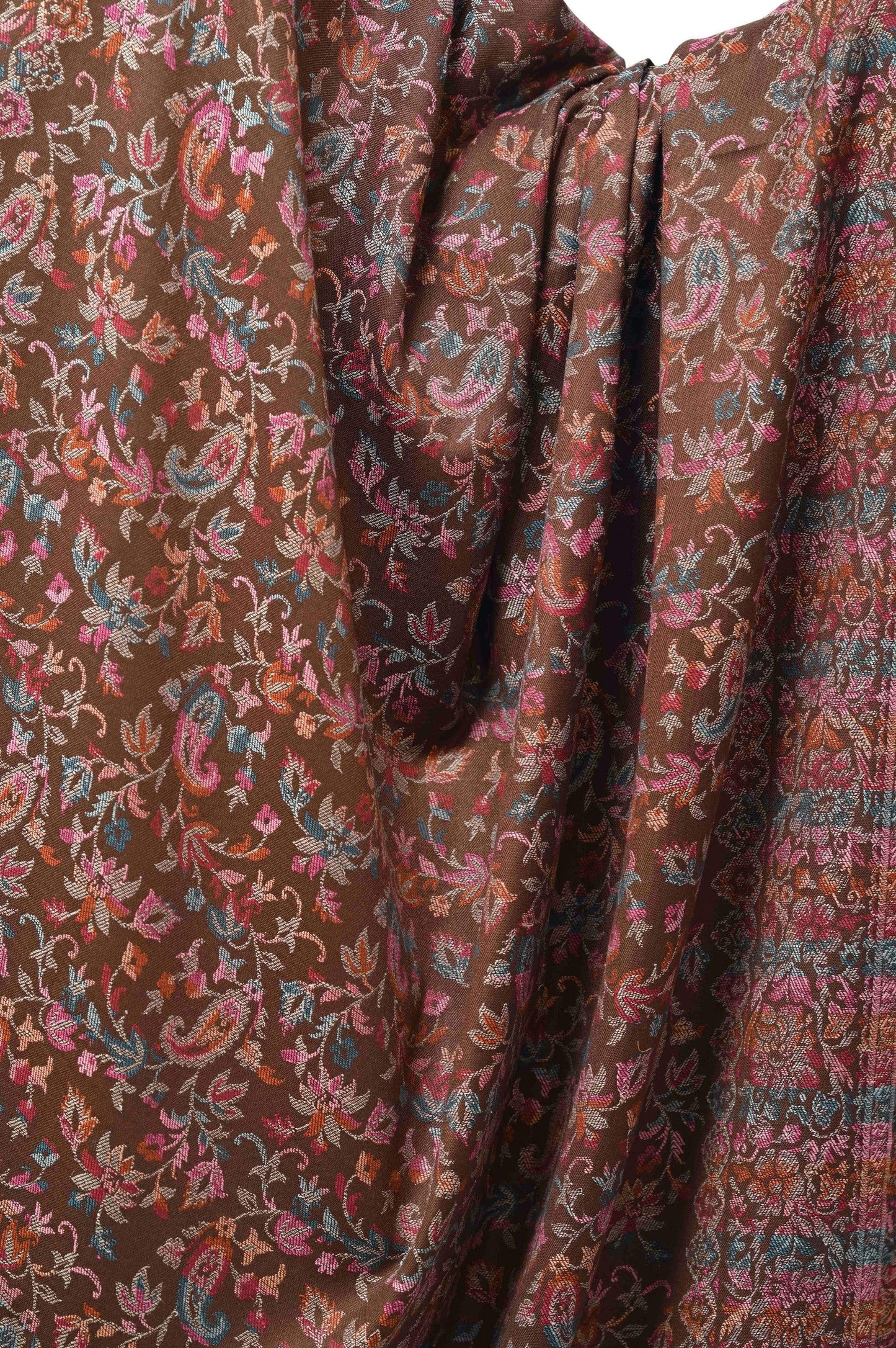 Pashwool 100x200 Pashwool Womens Kaani Design Shawl, Light Weight, Soft and Warm