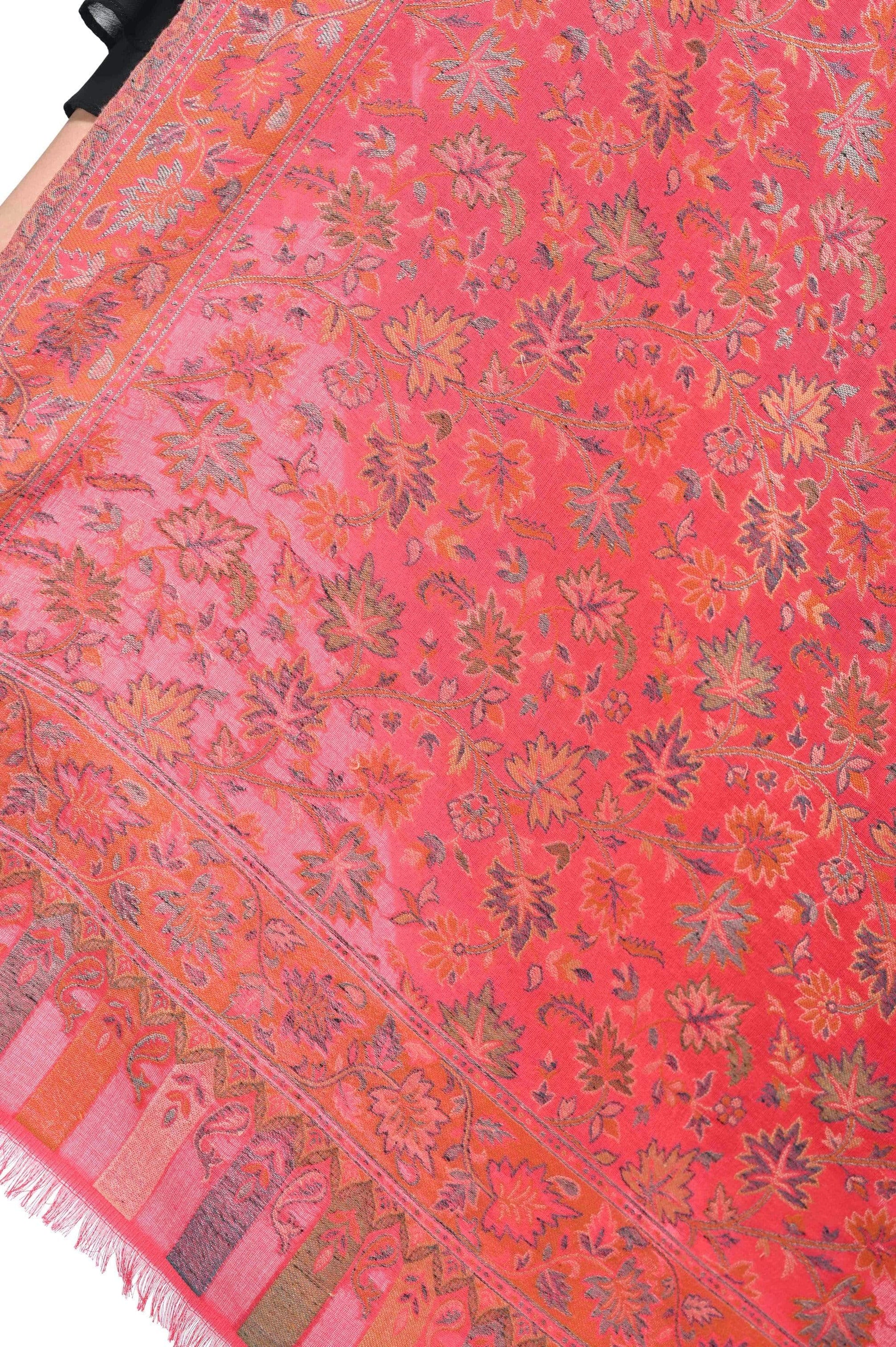 Pashwool 100x200 Pashwool Womens Kaani Design Shawl, Light Weight, Soft and Warm
