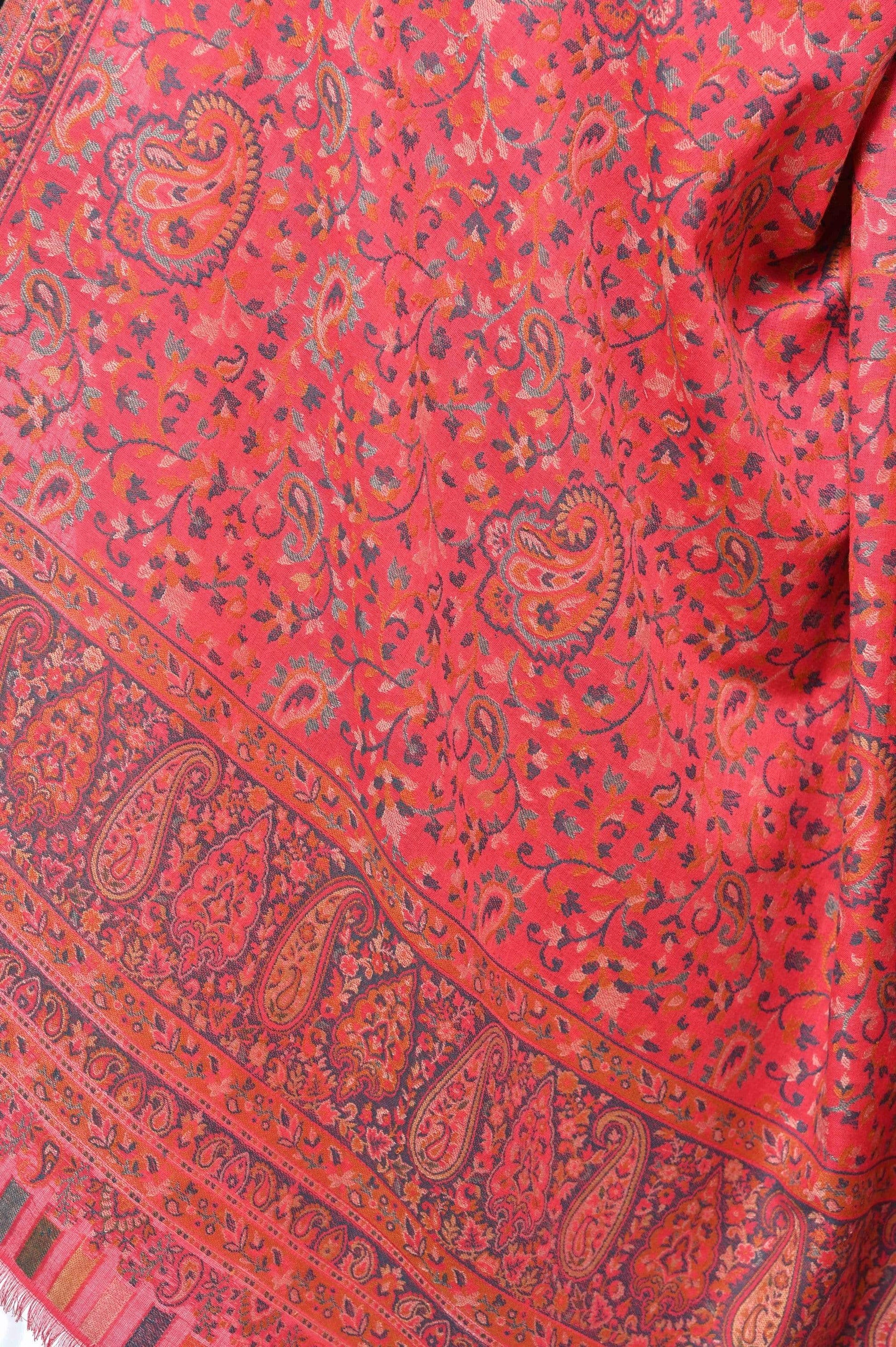 Pashwool 100x200 Pashwool Womens Kaani Design Shawl, Light Weight, Soft and Warm