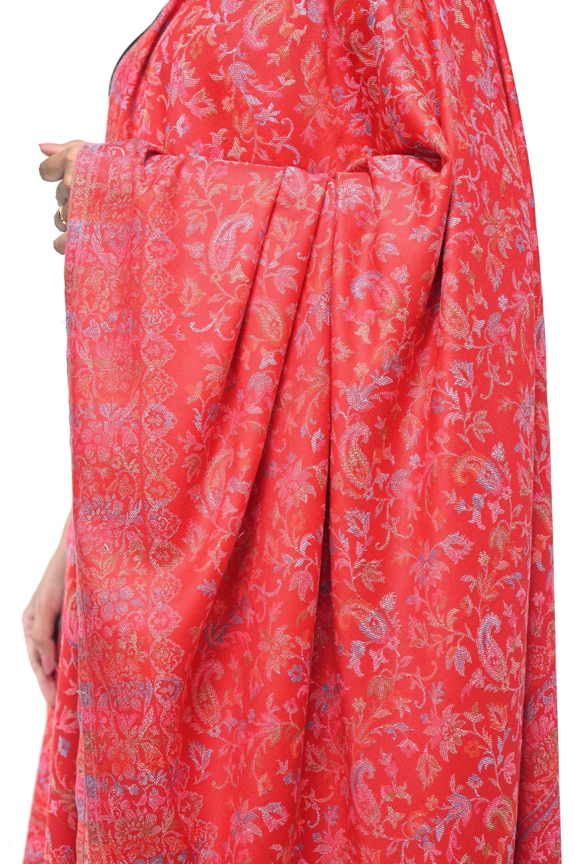 Pashwool 100x200 Pashwool Womens Kaani Design Shawl, Light Weight, Soft and Warm