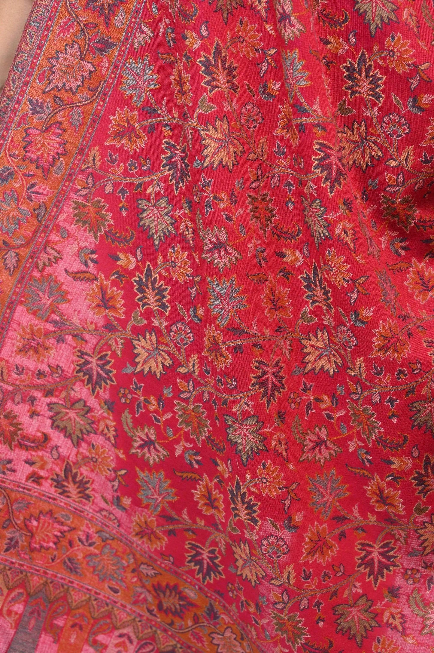 Pashwool 100x200 Pashwool Womens Kaani Design Shawl, Light Weight, Soft and Warm